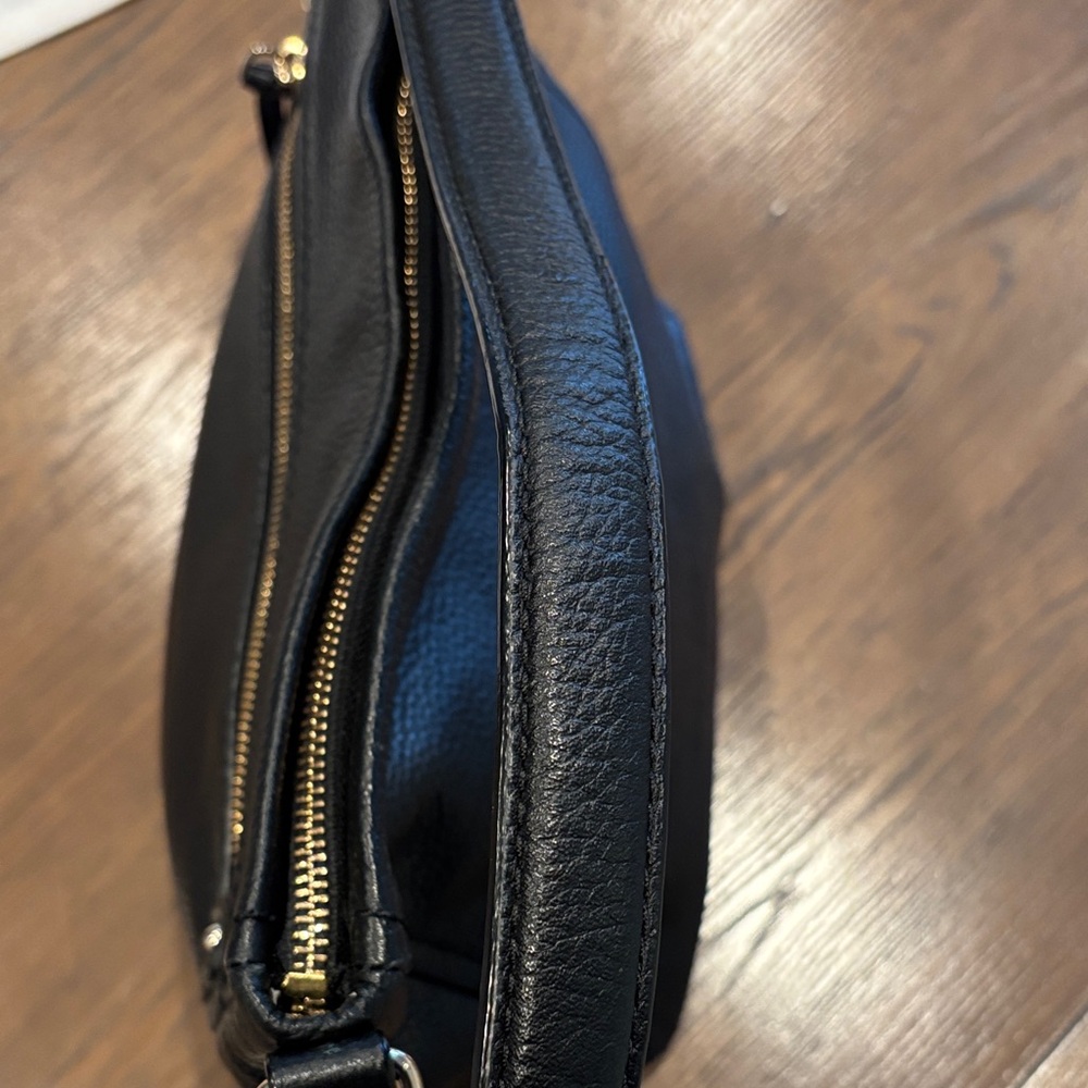 Kate Spade Black Pebbled Leather Shoulder Bag - Picture 5 of 9